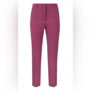 Weekend Max Mara cigarette style crop pink trouser pants NWT